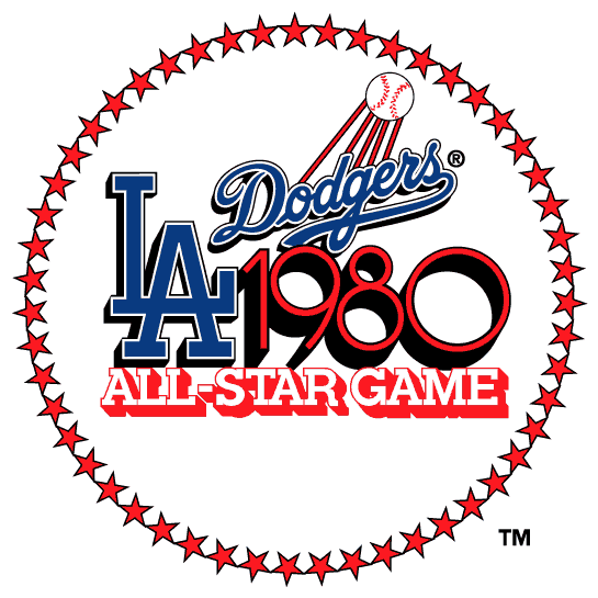MLB All-Star Game 1980 Primary Logo iron on transfers for T-shirts